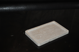 RAW TRAVERTINE RECTANGULAR TRAY 