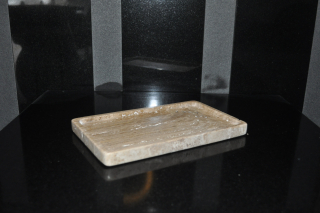 TRAVERTINE RECTANGULAR TRAY